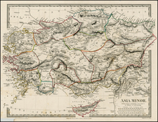 Turkey & Asia Minor and Balearic Islands Map By SDUK