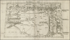 Africa, Africa, Egypt and North Africa Map By Claudius Ptolemy / Conrad  Swenheym 