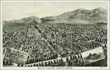 Southwest and Rocky Mountains Map By Augustus Gast