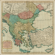 Turkey, Turkey & Asia Minor, Balearic Islands and Greece Map By Richard Holmes Laurie  &  James Whittle