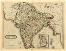 India Map By Daniel Lizars