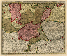 France and Nord et Nord-Est Map By Peter Schenk