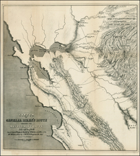 California Map By George Derby  &  J.McH. Hollingsworth