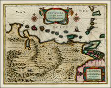 South America Map By Willem Janszoon Blaeu