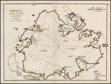 Caribbean Map By George Louis Le Rouge