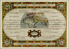 World and World Map By Abraham Ortelius