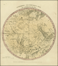 Celestial Maps Map By Elijah J. Burritt