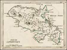 Caribbean and Other Islands Map By George Louis Le Rouge