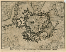  Map By Paul de Rapin de Thoyras