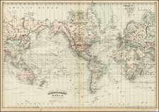 World and World Map By Asher  &  Adams