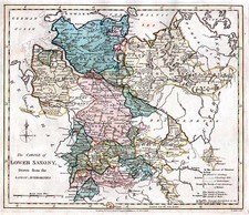 Europe, Netherlands, Scandinavia and Germany Map By Robert Wilkinson