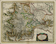 Northern Italy Map By Willem Janszoon Blaeu