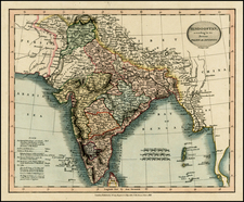 India Map By John Cary