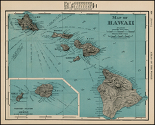 Hawaii and Hawaii Map By Rand McNally & Company