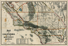 California Map By J.S. Thayer  &  Simon Stoll