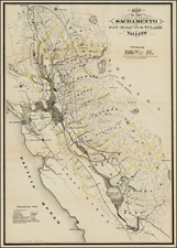 California Map By George Holbrook Baker 