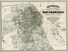 California Map By A.L. Bancroft & Co.