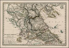 Balearic Islands and Greece Map By SDUK