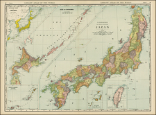 China, Japan and Other Islands Map By Rand McNally & Company