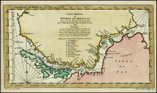 South America Map By Jacques Nicolas Bellin