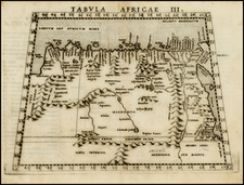 Egypt and North Africa Map By Girolamo Ruscelli