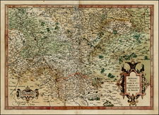 Germany Map By  Gerard Mercator