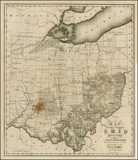 Midwest Map By Caleb Atwater