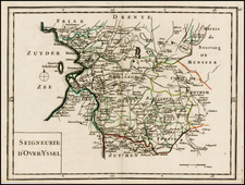 Netherlands Map By George Louis Le Rouge