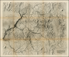 Southwest and Rocky Mountains Map By John N. Macomb