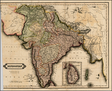 India Map By Daniel Lizars