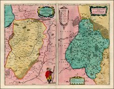 France Map By Willem Janszoon Blaeu