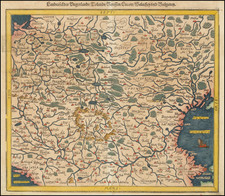 Poland, Russia, Ukraine and Baltic Countries Map By Sebastian Munster