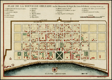 South Map By Jacques Nicolas Bellin