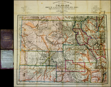 Southwest and Rocky Mountains Map By Louis Nell