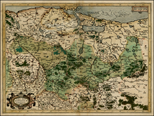 Poland and Germany Map By  Gerard Mercator