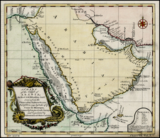 Middle East Map By G. Child