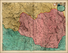 France Map By Willem Janszoon Blaeu