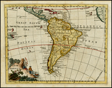 South America Map By Thomas Jefferys