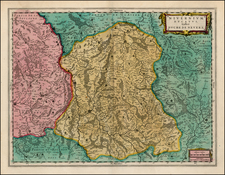 France Map By Willem Janszoon Blaeu