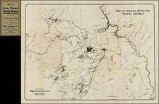 Rocky Mountains Map By Gilman Bullard