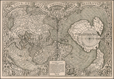 World and World Map By Oronce Fine