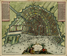 Netherlands Map By John Senex