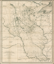 Midwest and Plains Map By Joseph N. Nicollet / William Hemsley Emory