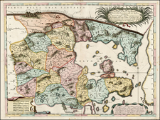 China Map By Vincenzo Maria Coronelli