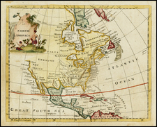 North America Map By Thomas Kitchin