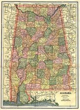 South Map By George F. Cram