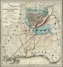 South Map By G.W.  & C.B. Colton