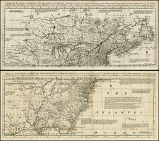 United States, New England, Mid-Atlantic, South, Southeast, Texas, Midwest, Plains, Southwest, North America and Canada Map By Thomas Bowen