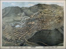 Rocky Mountains Map By Augustus Koch