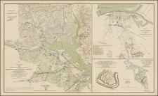 Mid-Atlantic, South and Southeast Map By Julius Bien & Co.